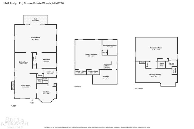 1242 Roslyn Road, Grosse Pointe Woods, MI 48236