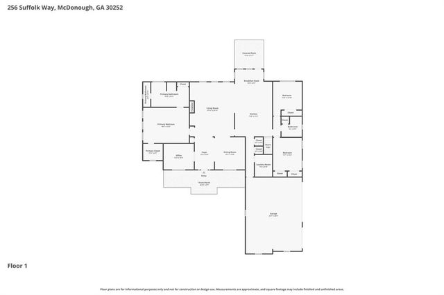 256 Suffolk Way, Mcdonough, GA 30252