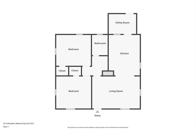 511 N Key Boulevard, Midwest City, OK 73110