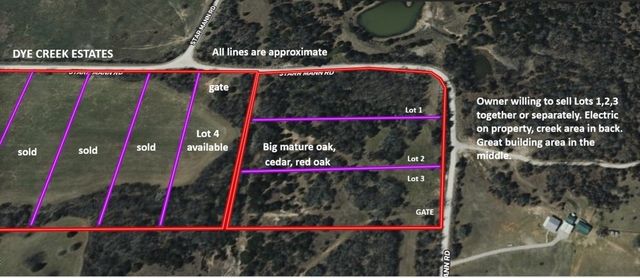 LT 1,2,3 Starr Mann, St Jo, TX 76265