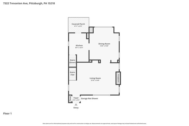 7322 Trevanion Ave, Regent Square, PA 15218