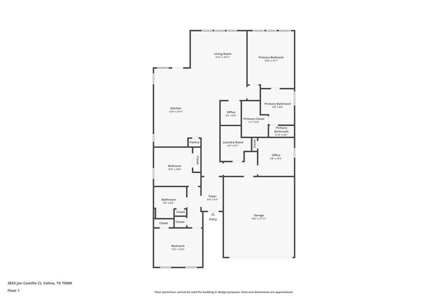 3833 Jan Camille Court, Celina, TX 75009