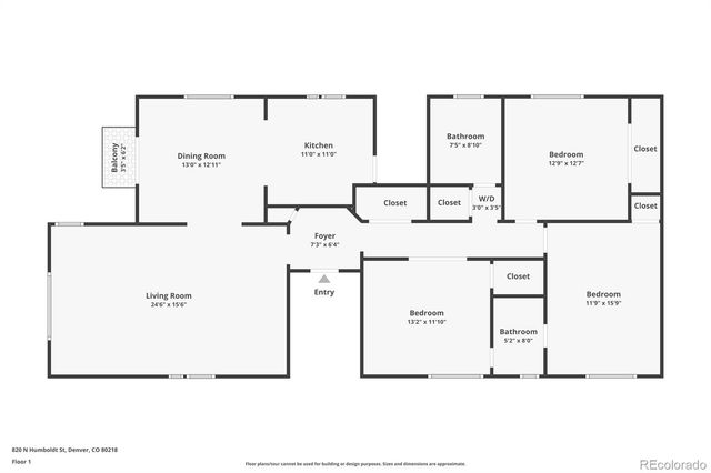820 N Humboldt Street 3, Denver, CO 80218