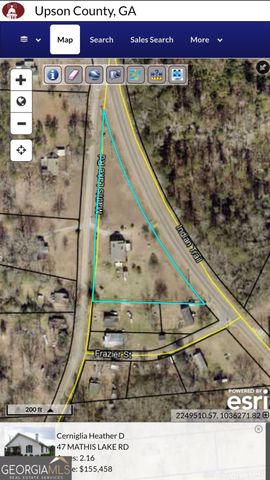 47 Mathis Lake Road, Thomaston, GA 30286