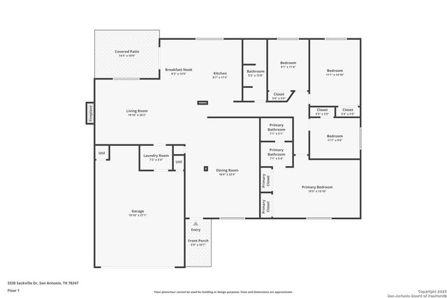 3330 Sackville Dr, San Antonio, TX 78247