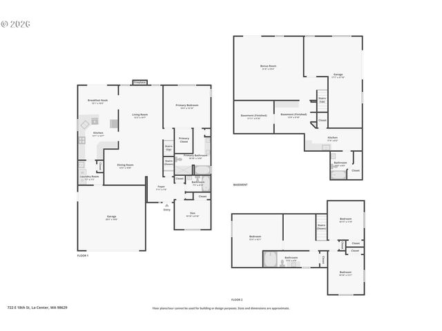 722 E 18TH St, La Center, WA 98629