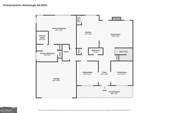 75 Greenland Drive, Mcdonough, GA 30253