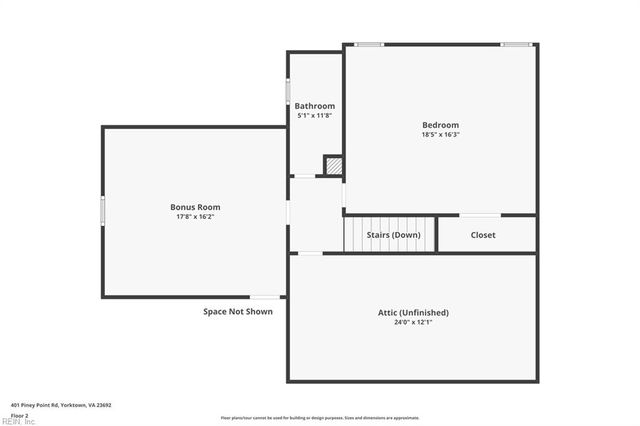 401 Piney Point RD, Yorktown, VA 23692