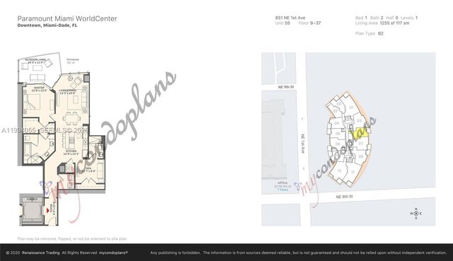 851 NE 1st Ave 1205, Miami, FL 33132