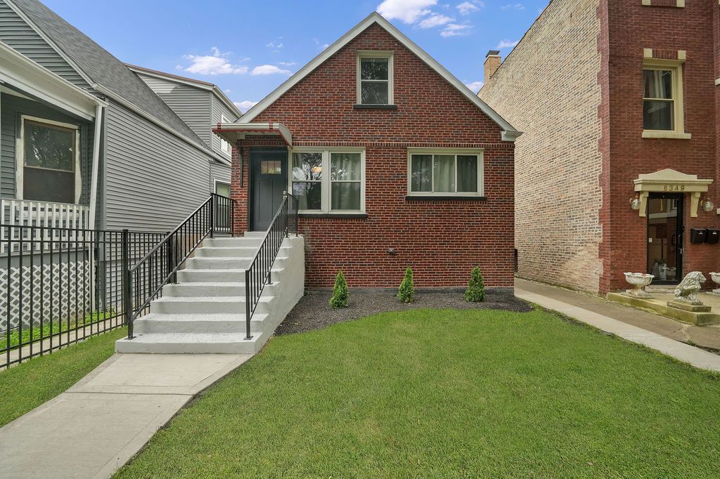 6345 S Honore Street, Chicago, IL 60636 — exterior
