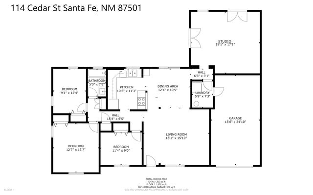 114 Cedar Street, Santa Fe, NM 87501
