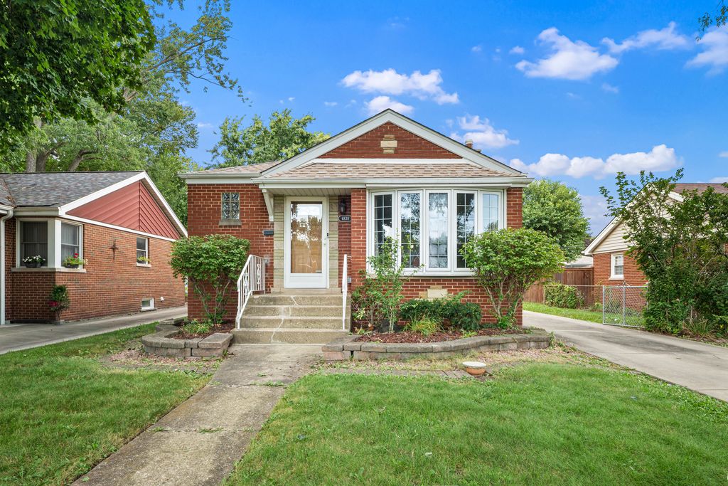 4838 W 97TH Place, Oak Lawn, IL 60453 — exterior