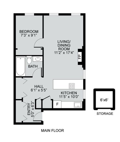 1324 W Huron Street 4R, Chicago, IL 60642