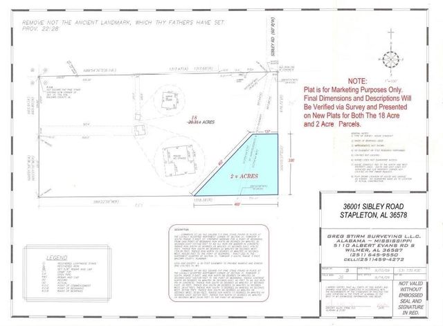 36001 Sibley Road, Stapleton, AL 36578