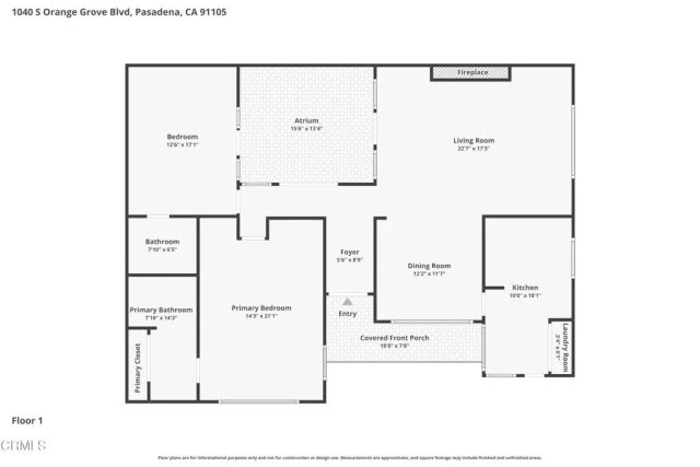 1040 S Orange Grove 1, Pasadena, CA 91105
