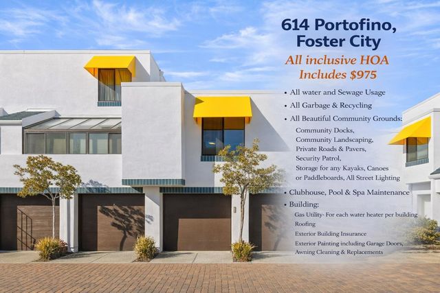 614 Portofino Lane, Foster City, CA 94404