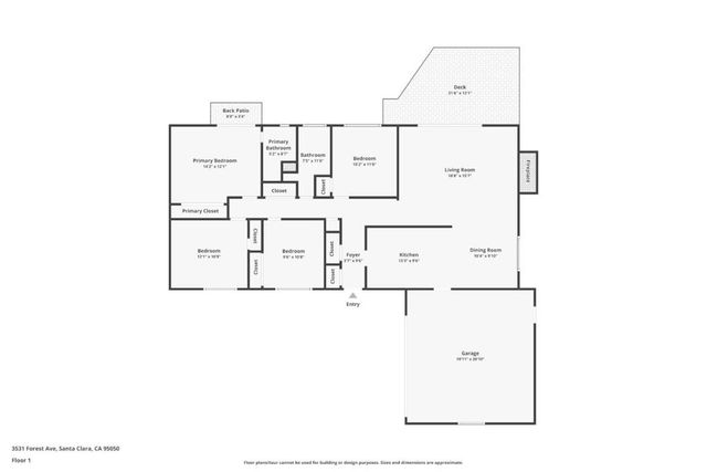 3531 Forest Avenue, Santa Clara, CA 95050