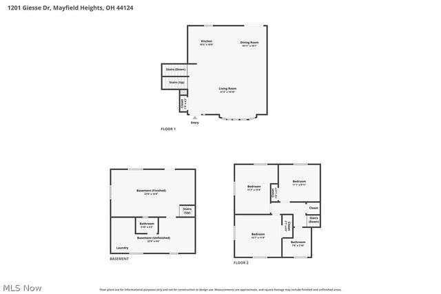 1201 Giesse Drive, Mayfield Heights, OH 44124