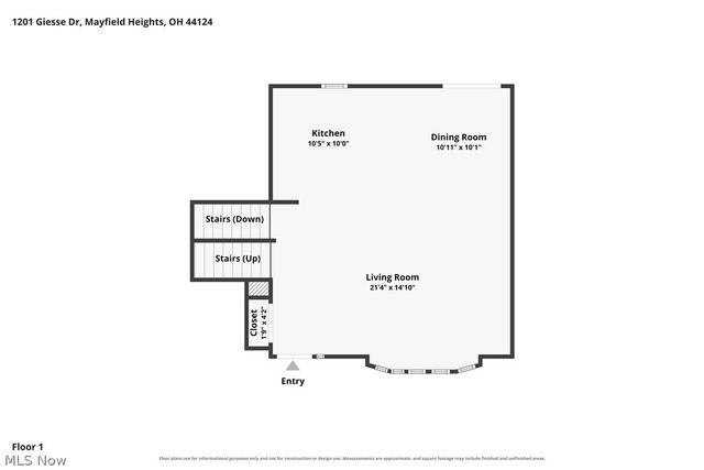 1201 Giesse Drive, Mayfield Heights, OH 44124
