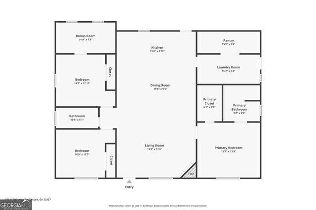 665 N Holcomb Drive, Martin, GA 30557