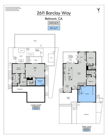 2611 Barclay Way, Belmont, CA 94002