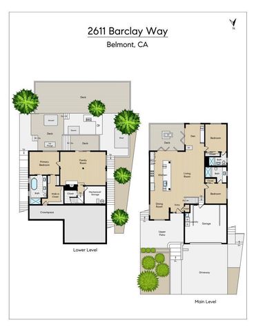 2611 Barclay Way, Belmont, CA 94002
