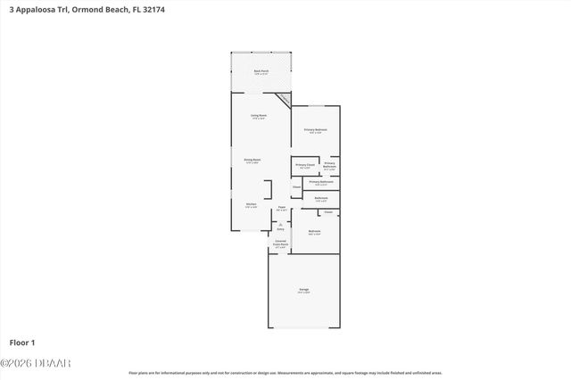3 Appaloosa Trail, Ormond Beach, FL 32174