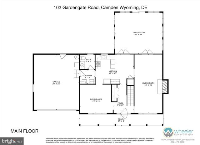 102 GARDENGATE RD, Camden Wyoming, DE 19934