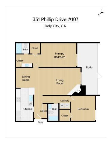 331 Philip Drive 107, Daly City, CA 94015