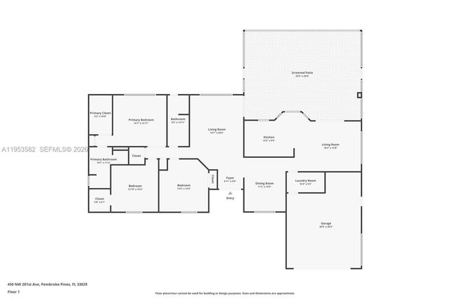 450 NW 201st Ave, Pembroke Pines, FL 33029