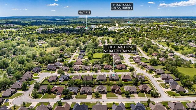 3803 Le Mason Street, Springdale, AR 72764