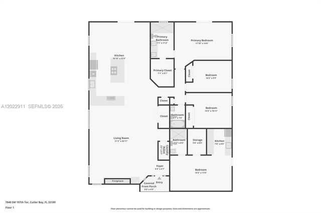 7840 SW 197th Ter, Cutler Bay, FL 33189