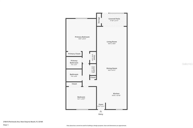 2100 N PENINSULA AVENUE 1130, New Smyrna Beach, FL 32169