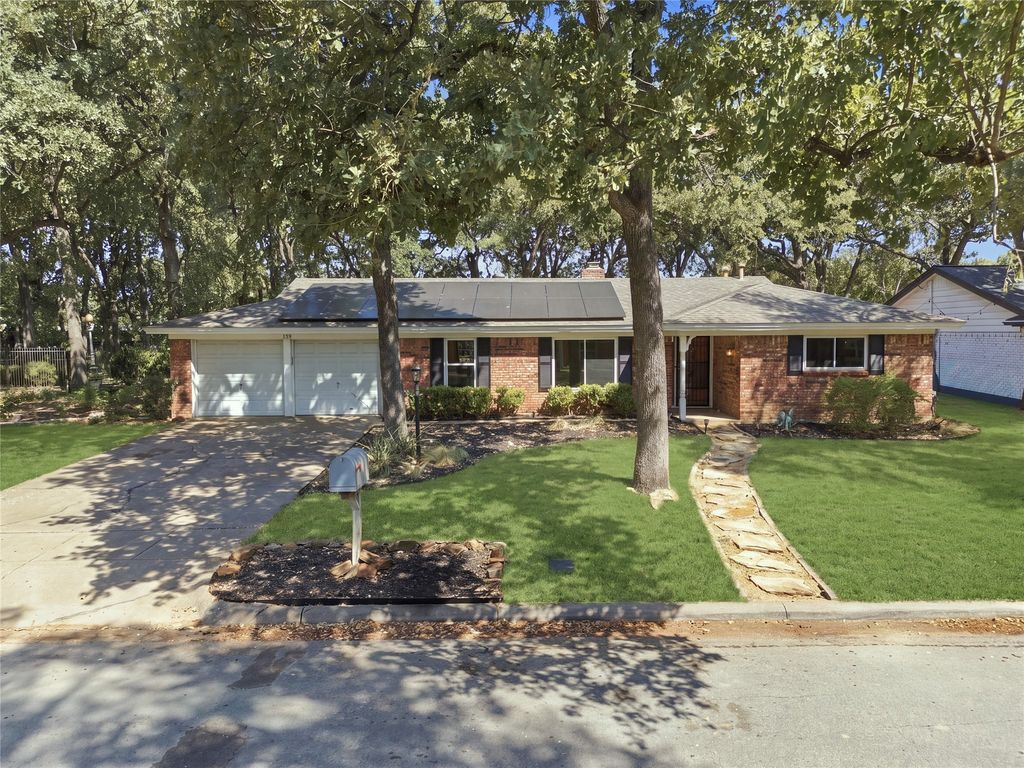 1312 Kathryn Street, Hurst, TX 76053 — exterior