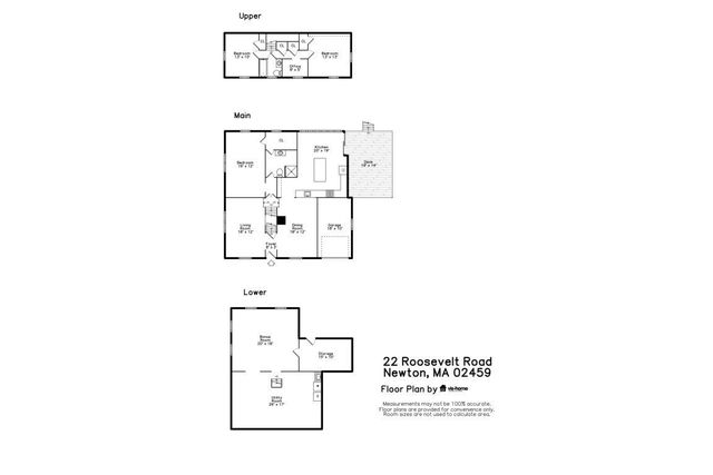 22 Roosevelt Rd, Newton, MA 02459