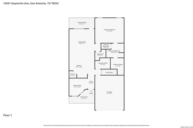 14251 Geyserite Ave, San Antonio, TX 78253