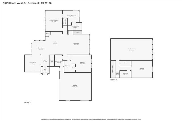 9029 Reata West Drive, Benbrook, TX 76126