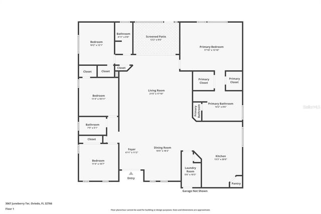 3067 JUNEBERRY TERRACE, Oviedo, FL 32766