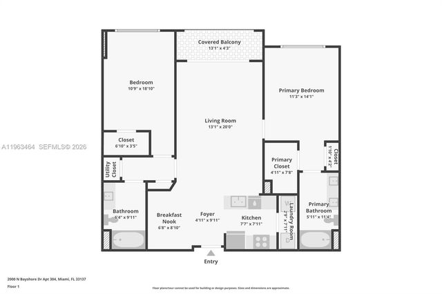 2000 N Bayshore Dr 304, Miami, FL 33137