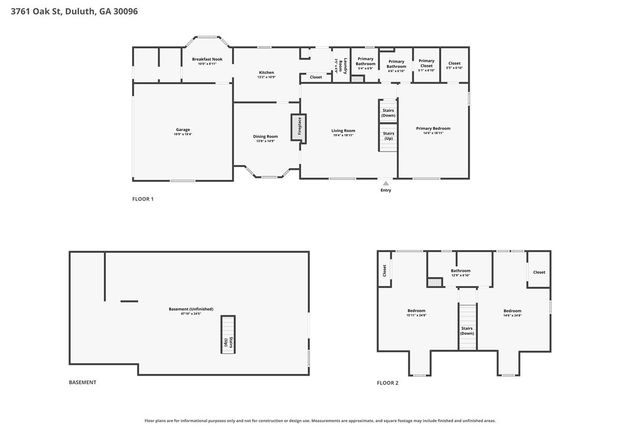 3761 Oak Street, Duluth, GA 30096