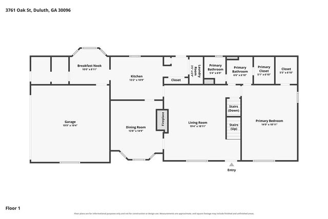 3761 Oak Street, Duluth, GA 30096