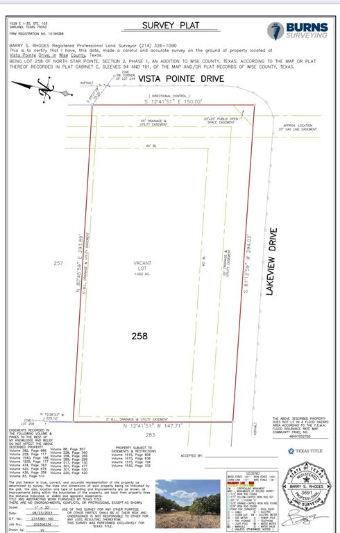 119 Vista Pointe Drive, Chico, TX 76431