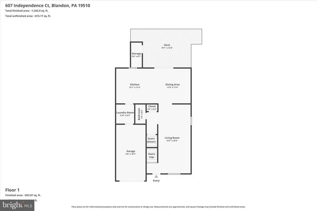 607 INDEPENDENCE CT, Blandon, PA 19510