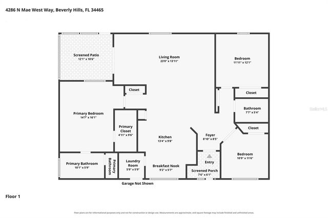 4286 N MAE WEST WAY, Beverly Hills, FL 34465