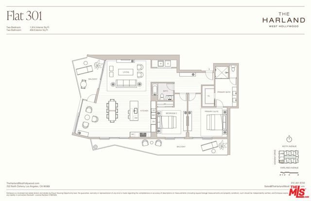702 N Doheny Drive 301, West Hollywood, CA 90069