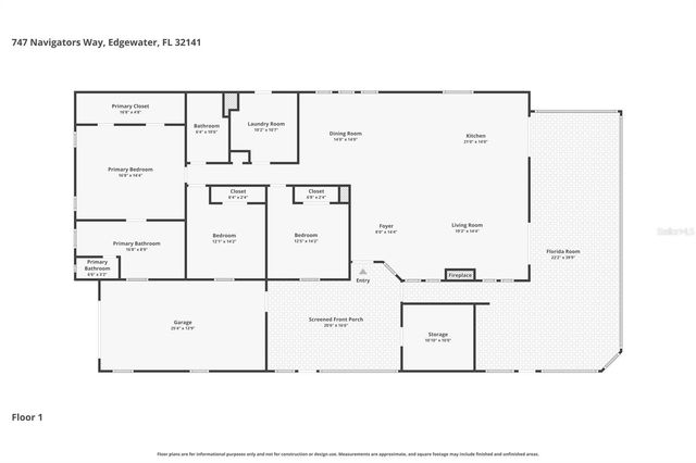 747 NAVIGATORS WAY, Edgewater, FL 32141