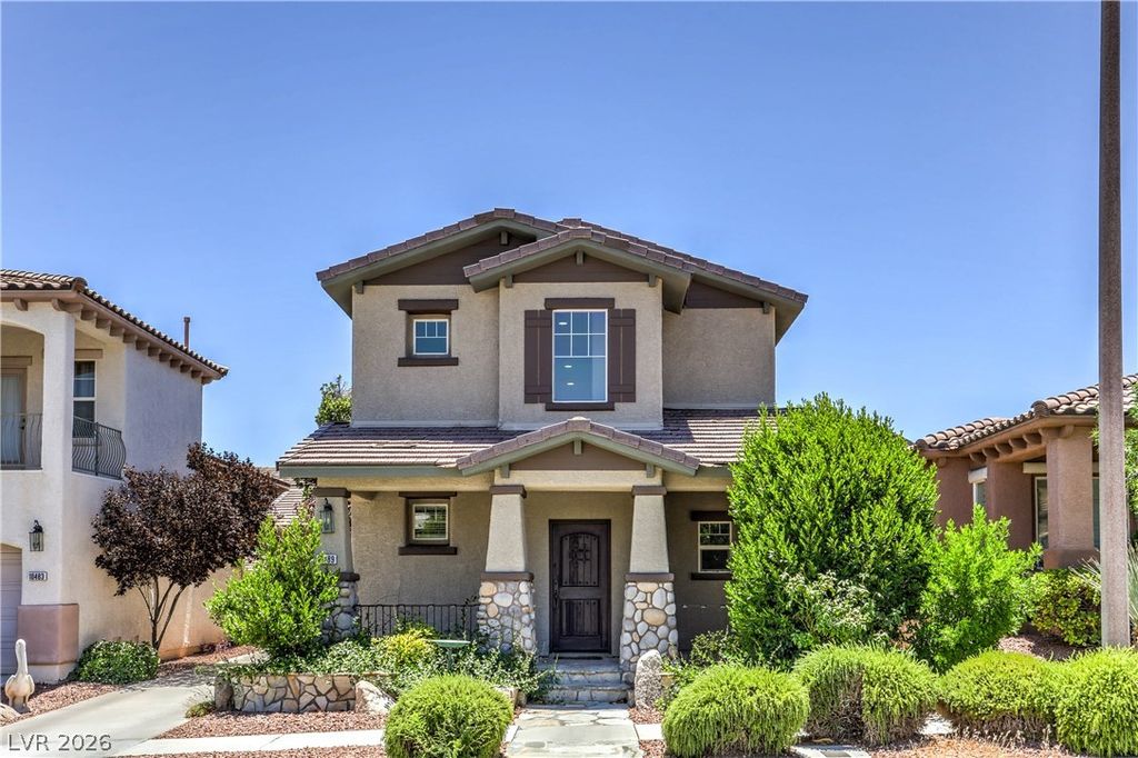 10489 Rusty Railroad Avenue, Las Vegas, NV 89135 — exterior