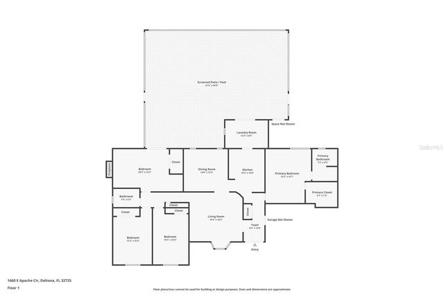 1660 E APACHE CIRCLE, Deltona, FL 32725