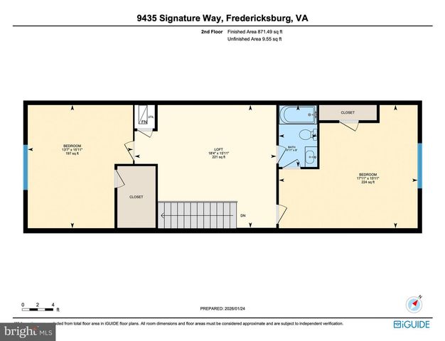 9435 SIGNATURE WAY, Fredericksburg, VA 22407