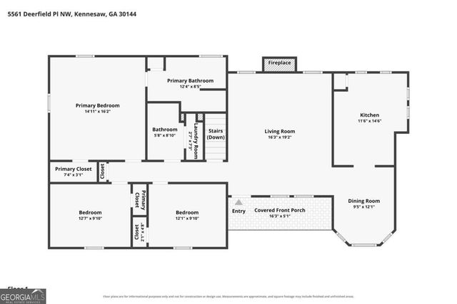 5561 Deerfield Place NW, Kennesaw, GA 30144